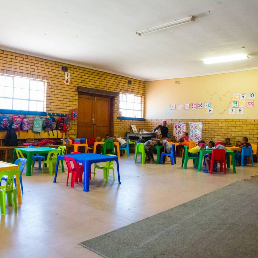 We have a lovely big space, but are in need of shelving and dividers.